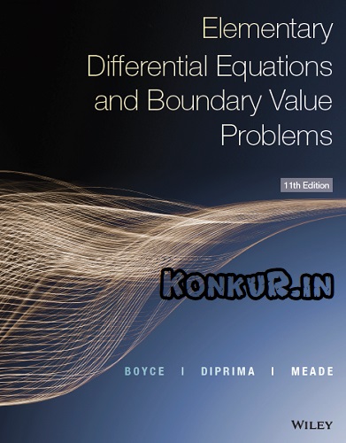 دانلود کتاب معادلات دیفرانسیل مقدماتی بویس ویرایش 11 یازدهم (سال 2017)