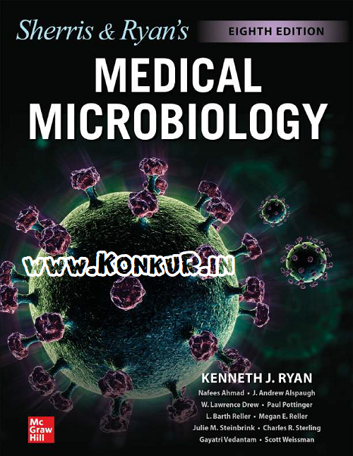 دانلود کتاب میکروبیولوژی پزشکی شریس و رایان ویرایش هشتم (سال 2022)