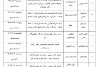 اعلام جزئیات آزمون شفاهی پذیرش تکمیل ظرفیت فلوشیپ 1404