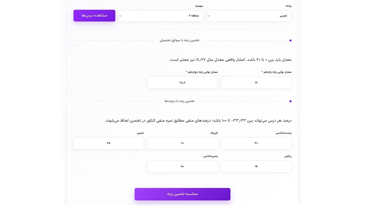 هر معدل چه ترازی میده ۱۴۰۵؟ تخمین دقیق تراز و رشته قبولی با نوتروفیل هر معدل چه ترازی میده ۱۴۰۵؟ تخمین دقیق تراز و رشته قبولی با نوتروفیل